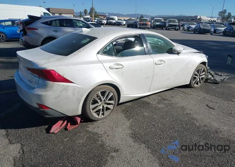 2018 Lexus Is 300 z USA, uszkodzony, nr VIN JTHBA1D23J5078461